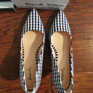 Buchanan Black and White Pumps from Lulus